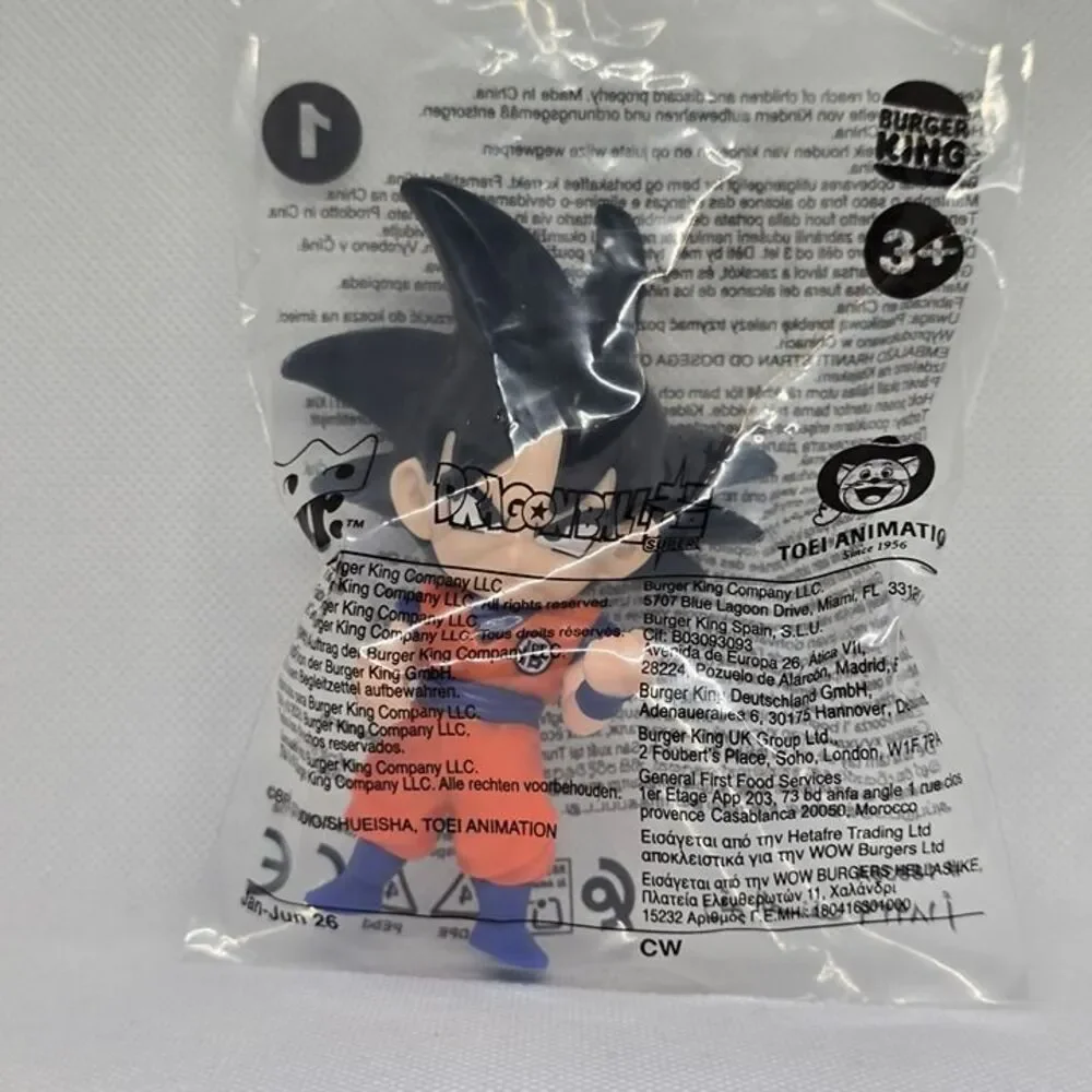 Burger King Dragon Ball Z Goku Action Figure
